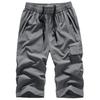 Herren Sommer Schnelltrocknende 3/4 Hosen Leichte Capri-Shorts Wandern Angeln Reisen Lässige Cargo-Shorts Hosen Herren Fitnessstudio Shorts 8XL