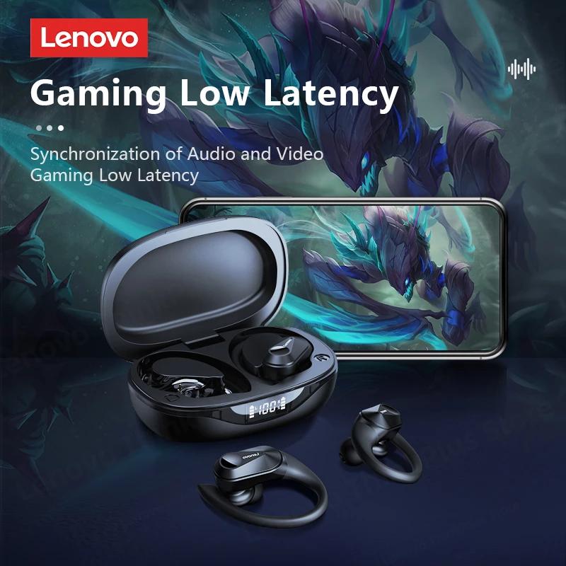 Lenovo LP75 TWS אוזניות ספורט Bluetooth 5.3 אוזניות אלחוטיות עמידות למים HiFi סטריאו הפחתת רעש אוזניות