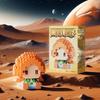 Pirate Anime Character Building Blocks for Kids - Educational Assembly Desktop Ornaments