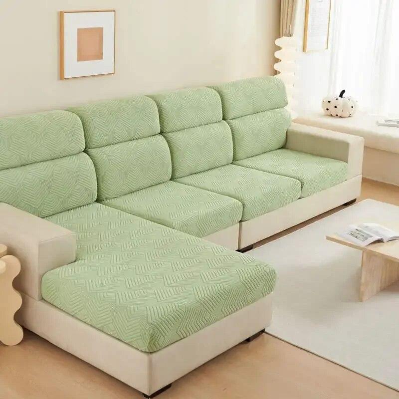 Minimalist Sofa Protective Cover Universal All-inclusive Couch Slipcover Stretch Chaise Longue Cushion Covers