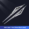 2PCS Car Stickers Badge Metal 3D Decorative Blade Style For Mazda 3 6 CX5 2 CX3 CX9 MX5 RX8 Axela Demio Atenza MS GJI CX7 MX3