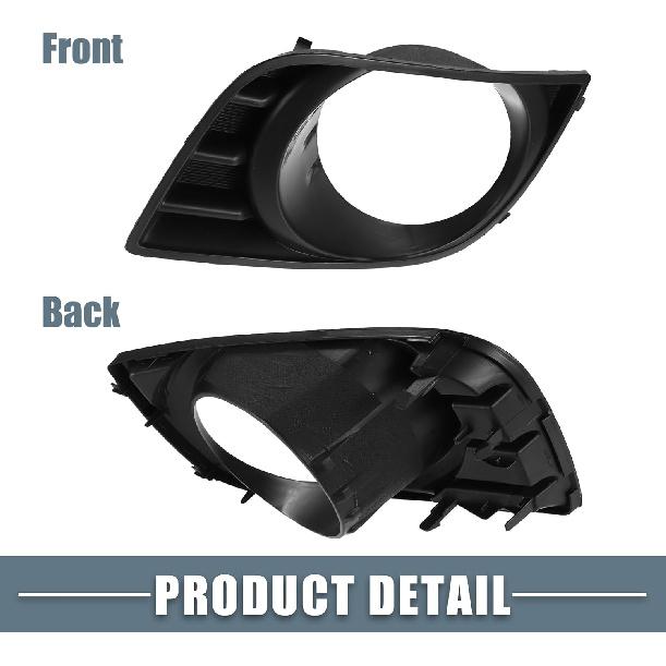 Front Left Driver Side Fog Light Grille Cover 81482-0C021 Fog Light Bezel Cover Trim for Toyota Sequoia 2008-2016