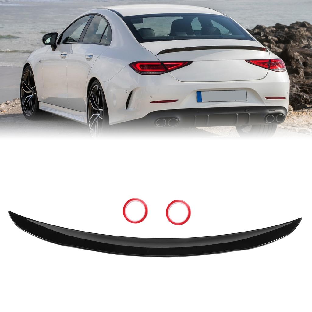 Car Rear Trunk Spoiler Wing Glossy Black Replacement for MercedesAMG CLA 35 C118 2020+