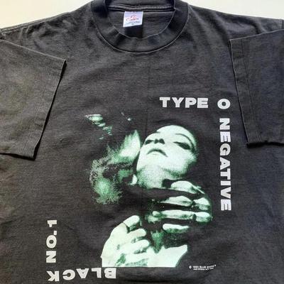 Type O Negative Black No 1 Short Sleeve Remake T Shirt Rock Band NH27728