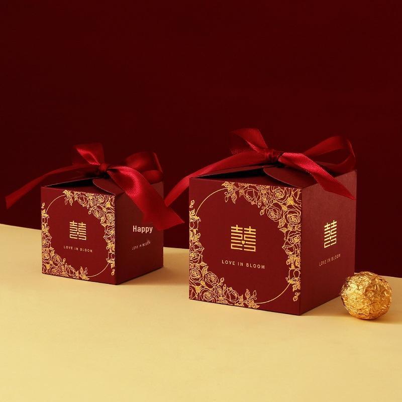 JINGRUIXIANG Wedding Candy Favor Boxes