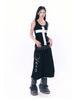 SETUP-EXE Logo Cross Sleeveless Top / Black