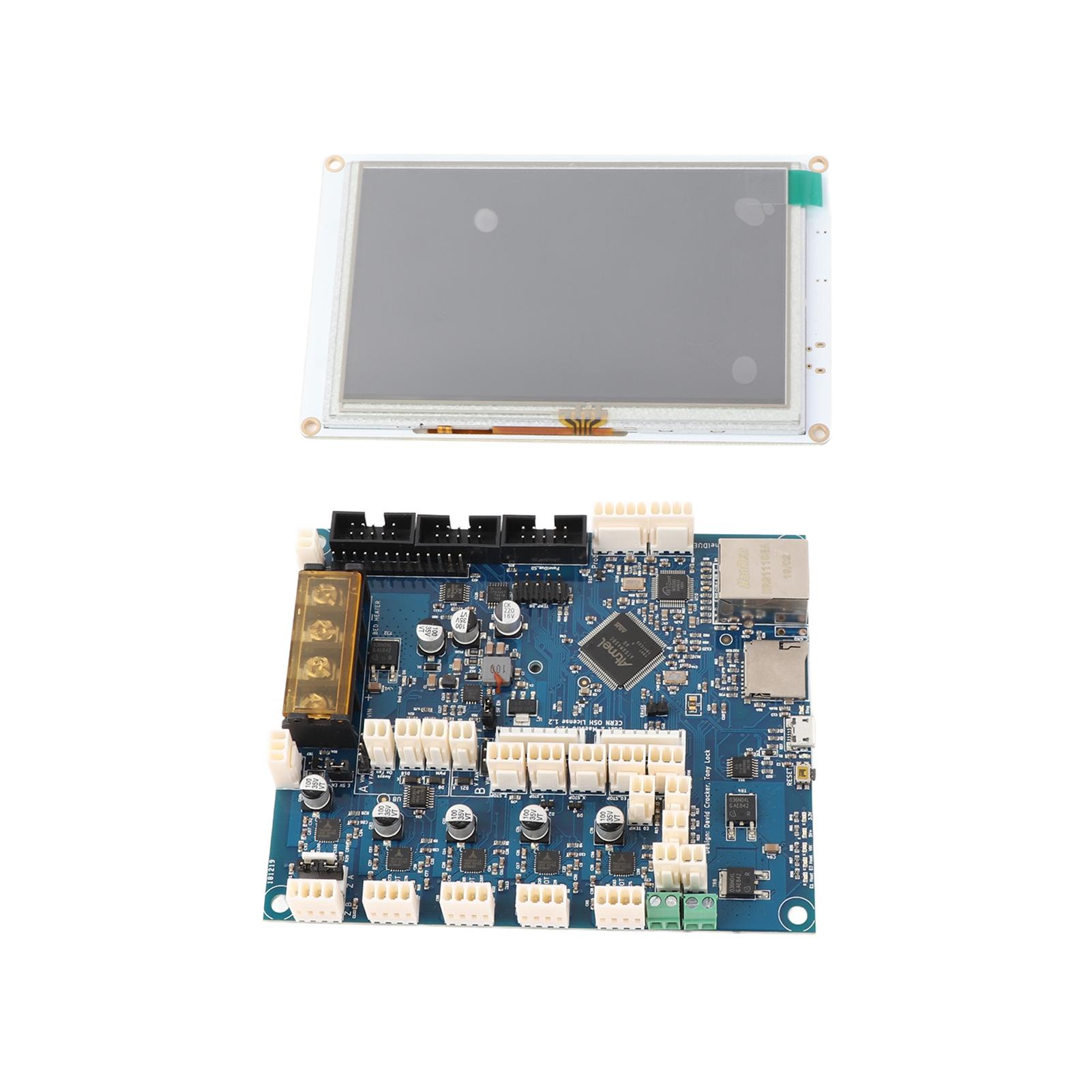 

Детали 3D-принтера Clone Duet 2 Maestro Advanced 32-битная материнская плата с 5-дюймовым дисплеем разноцветный