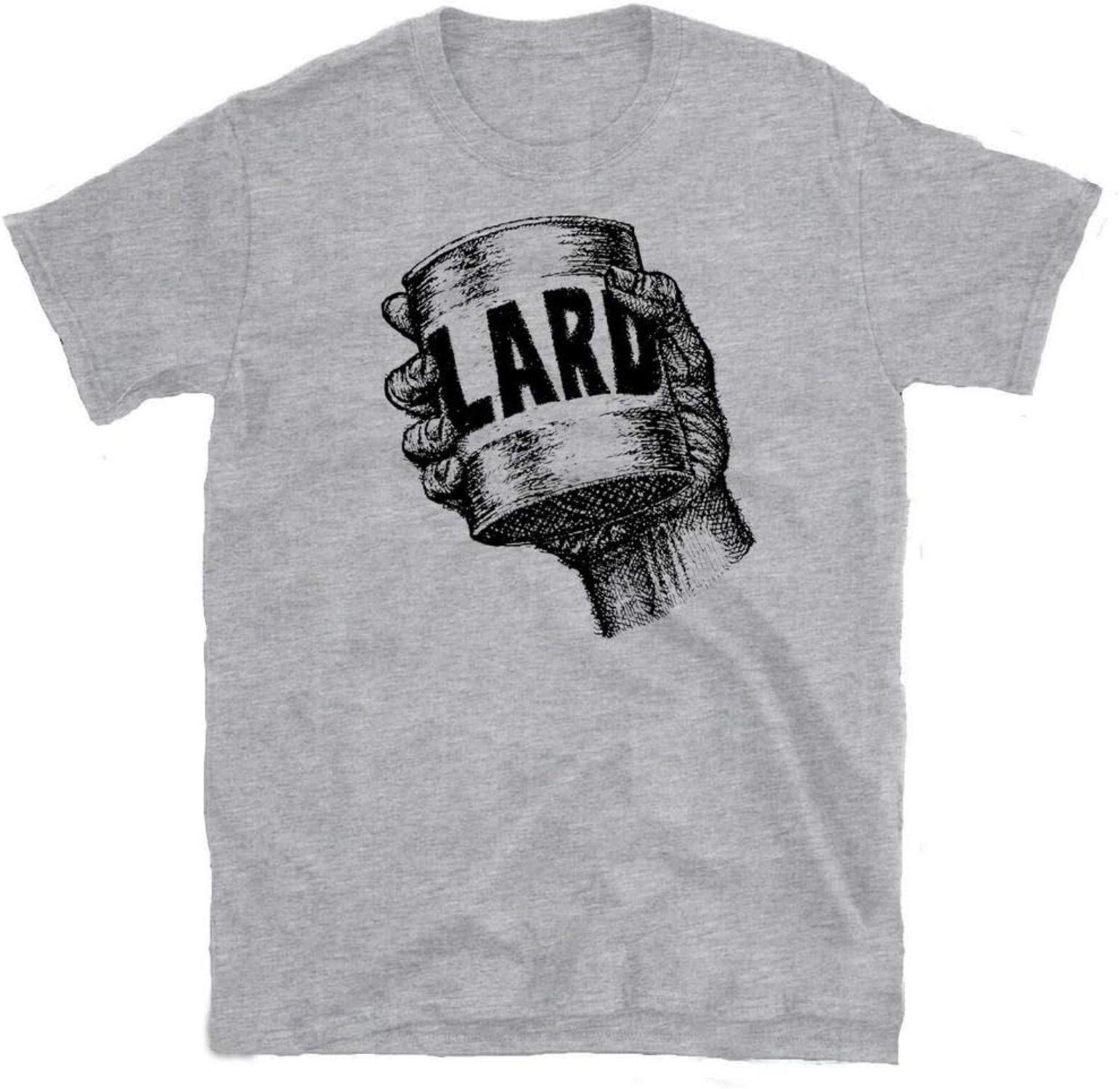 Lard Sketch Tin Can T-Shirt S