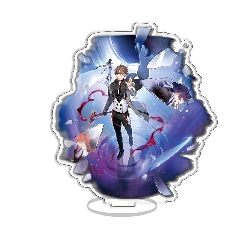 Mezzanine, Milk Tea Acrylic Standing Card, Ornament Game Merchandise 15Cm Desktop Decoration