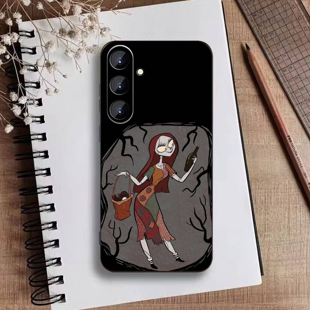 I-Nightmare Before Christmas Phone Case For Samsung Galaxy A73,A21s,A22,A31,A52,A53,A71,A41Soft Black Shell