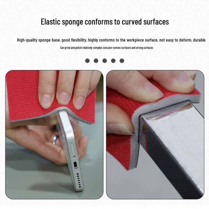 Allied Square Sponge Sandpaper, 400 Grit