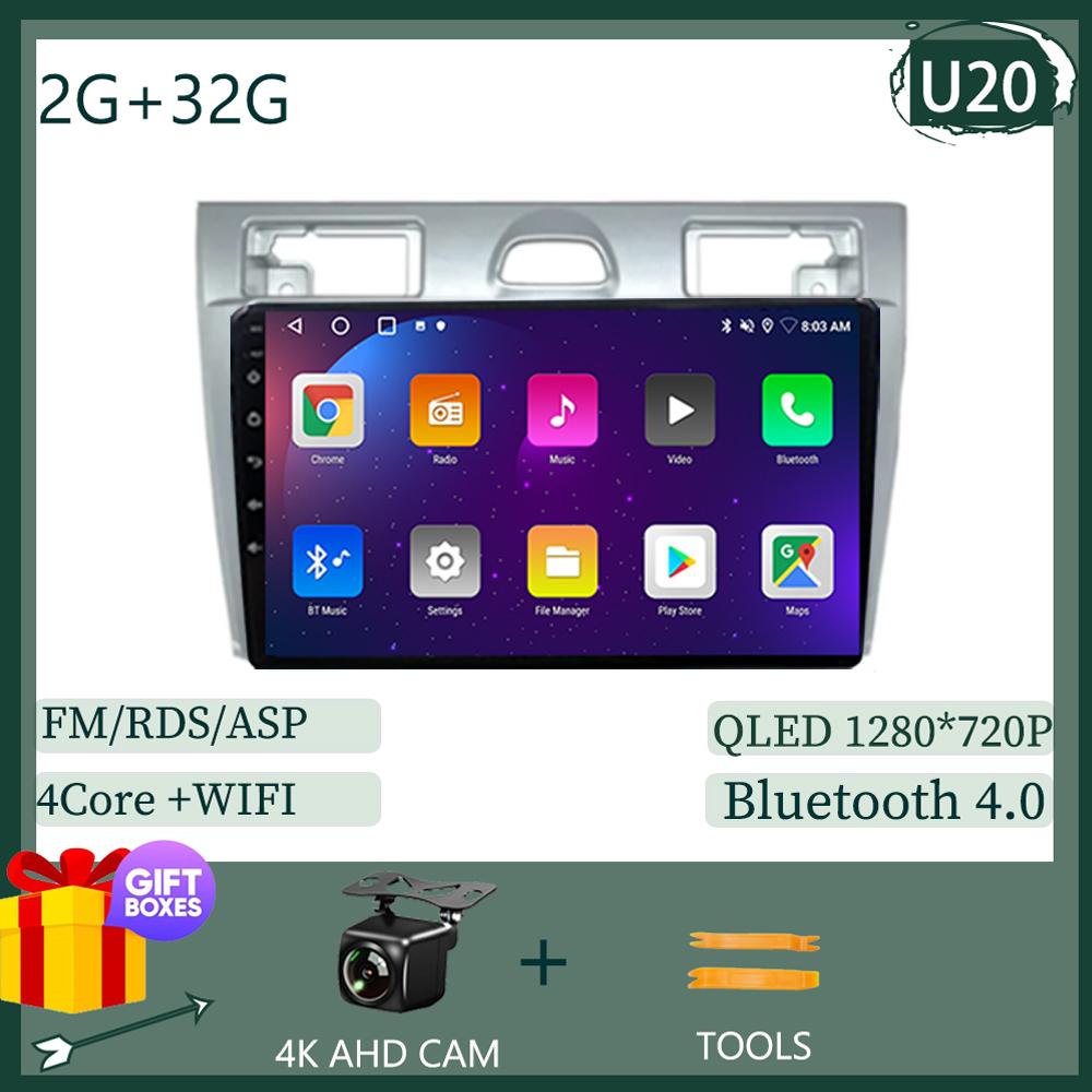 

Android 14 Car Radio For Ford Fiesta Mk VI 5 Mk5 2002 - 2008 Multimedia GPS Navigation Player Stereo Carplay Android Auto WIFI