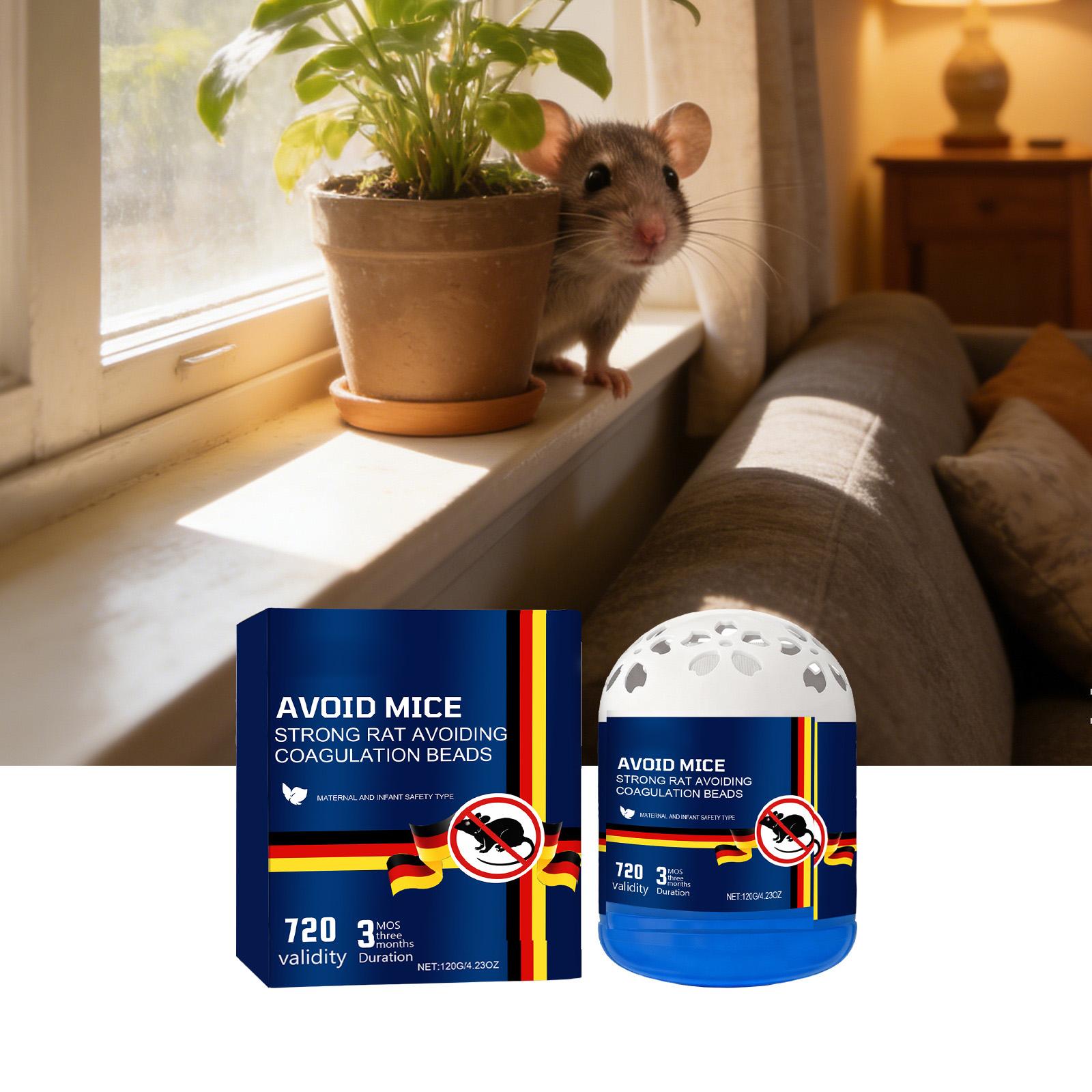 

Indoor Rodent Gel Gentle Suitable For Multiple Scenarios Convenient Gel For Rodent Repellence one size белый