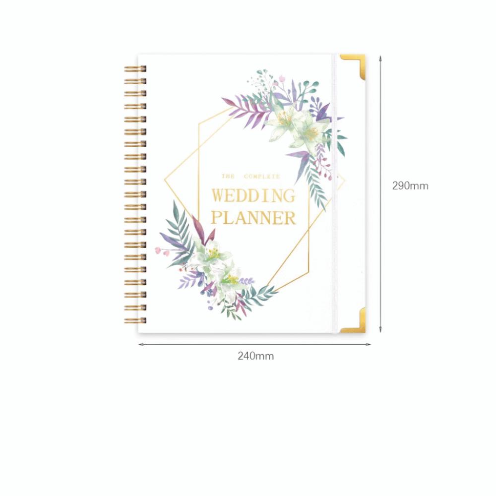 Wedding Planner Wedding Planning Book Agenda Notepad High Quality Loose-leaf Notebook Wedding