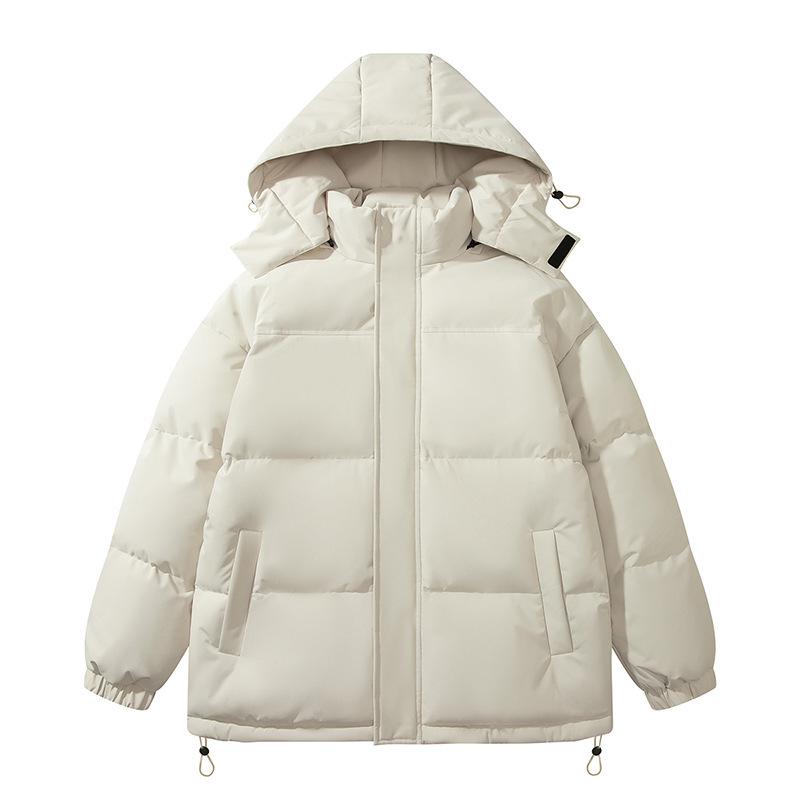 Men s Thick Hooded Cotton Winter Jacket - Warm, Trendy, Padded Coat M