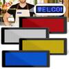 Fancyfamily Mini LED Digital Bluetooth APP Programmable Rechargeable Scrolling Name Message Tag Sign