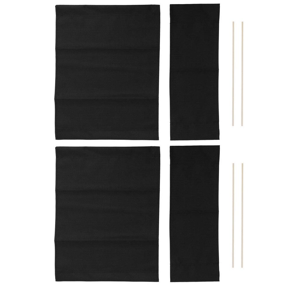 2 Stück Waschbare Stuhlsitzbezüge Set Regiestuhl Sitz Ersatz Canvas Bezug Klappstuhlbezug für Regiestuhl