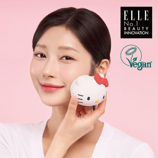 GESKE Sanrio Hello Kitty Cepillo Facial Sónico 4 en 1 (Luz de las estrellas)