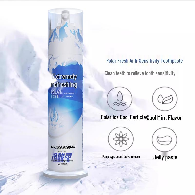 Leng Suan Ling Arctic Cool Double Anti-Sensitive Pump Toothpaste