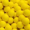 10Pcs/Lot Soft Indoor Practice Pu Yellow Golf Balls Training Aid Drop Shipping Wholesale Gift For Golfers
