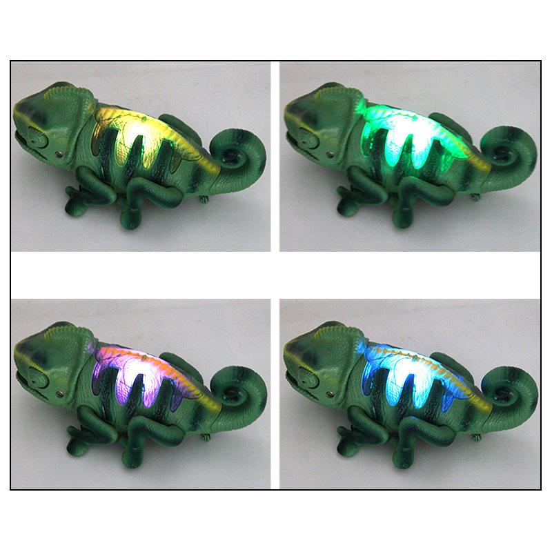 RC Animals Toys Chameleon Lizard Intelligent Dinosaur Toy Remote Control Toy Electronic Model Reptile Robot for Kid Gifts