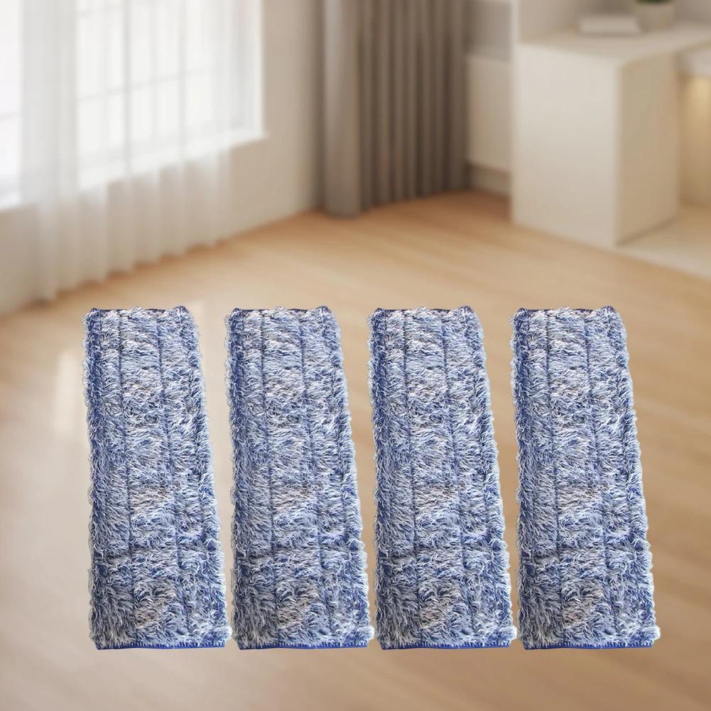 

4pcs Mop Pads Replacement Wet Dry Mop Pads For Hardwood Floor Cleaning Tools Premium Microfiber Pads Spare Parts China Mainland