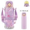 ZOJIRUSHI Water Kids Mug with For Commuting To Stainless Steel Seamless One Unicorn Lid and Gasket Easy To Clean Bottle, String, Children,