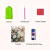 Kit Pittura Strass Tela Impermeabile Forma Irregolare Kit Arte Strass Fai da Te Attività Pittorica Terapeutica per Adulti Decorazione Casa Regalo 30x30cm
