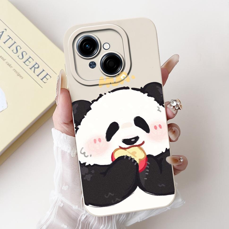 Cute Panda For Tecno Spark Go 1 2024 Case Soft Silicone Cover For Tecno Spark Go 2025 SparkGo 1 Go1 Pop 9 Pop9 Case Bags 6.67"