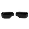 Glossy Black Mirror Cover Caps Protective ABS Left Right Side Door Rearview Mirror Covers Replacement for 3 Series E46
