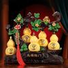 Feng Shui Fortune Gourd Ornaments Living Room Entrance Decor Opening Miniatures Gift