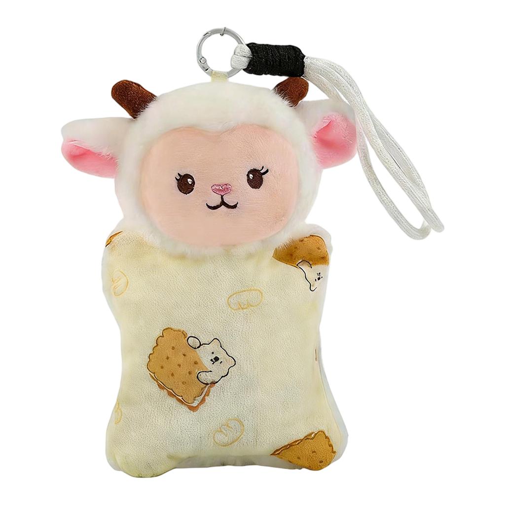 Soothing Beanbag Plush Toy Lamb, Stress-relieving  Toy, Hand Puppet, Girl Doll, Birthday Gift.