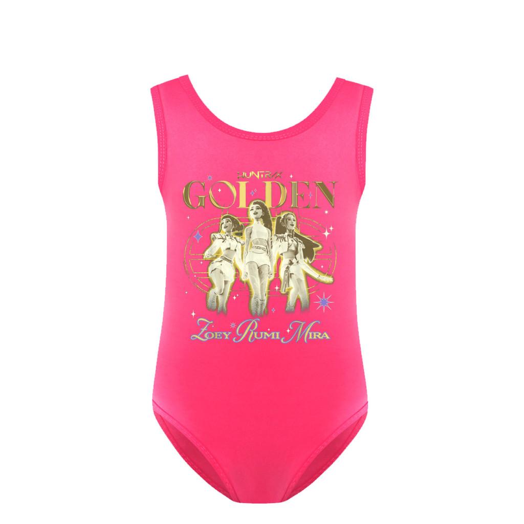 

5049 Kids Girls Rumi Mira Zoey Print Swimsuit Swimming One-piece Bodysuit Swimwear 160cm
