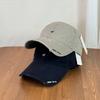 Fashion Hat of Embroidery Korean Retro Pure Cotton Senli Baseball Cap Men's Big Head Circumference Personality Hole Cap Women's Fashion Casual
