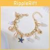 Bohemian Beach Shell Jewelry Summer Fashion Pearl Bracelet For Women