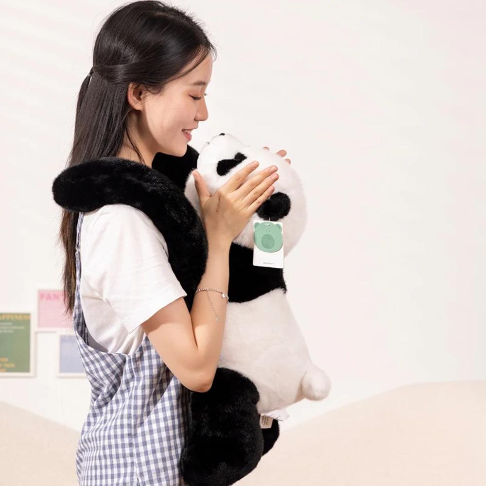 30/65CM Long Arm Weighted Series Panda Koala Dinosaur Tree Lazy Bear Plush Doll Cute Cartoon Animal Lying Doll Party Gift