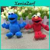 Adorable 6pcs Sesame Street Plush Doll Set Featuring Cookie Monster Elmo Big Bird Bert Ernie