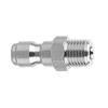 2 Pieces Pressure Washer Quick Connector Easy Connect Fitting Equipment D+E