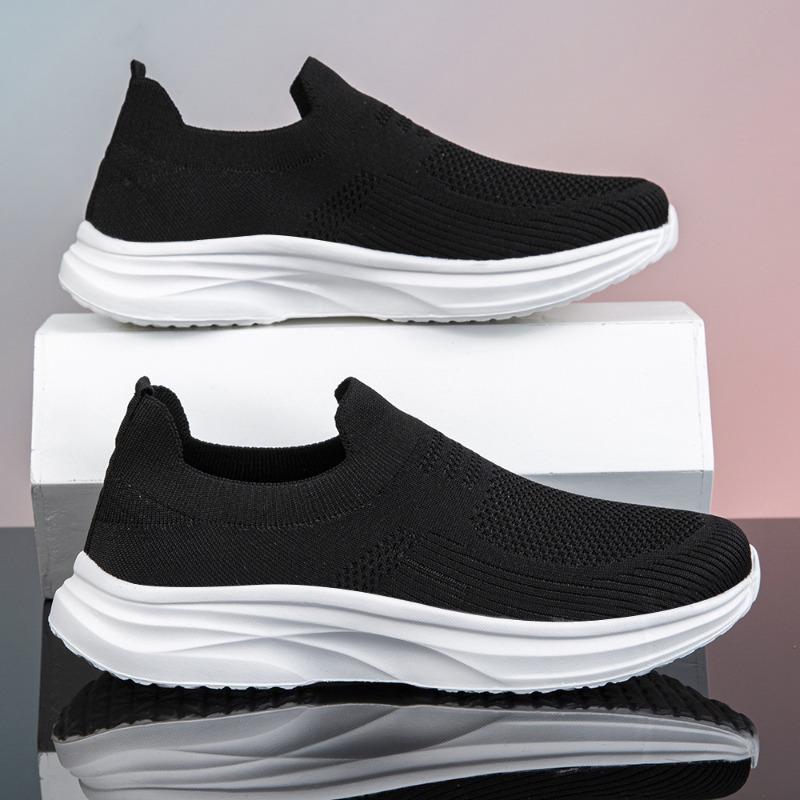 New breathable casual one-pedal men's shoes EVA light and comfortable soft-soled wear-resistant dad shoes flat-soled driving shoes men