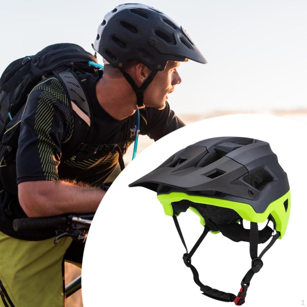 Adult Bike Helmet Cyclist Fits 55cm-61cm Adjustable Size Outdoor Men Women Biker Mountain