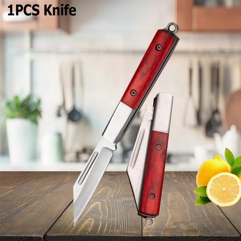 WXCOO Stainless Steel Boning Knife with Cover Butcher Sharp Hand Forged Meat Cleaver Knife for Cooking Kitchen Cutter Tools