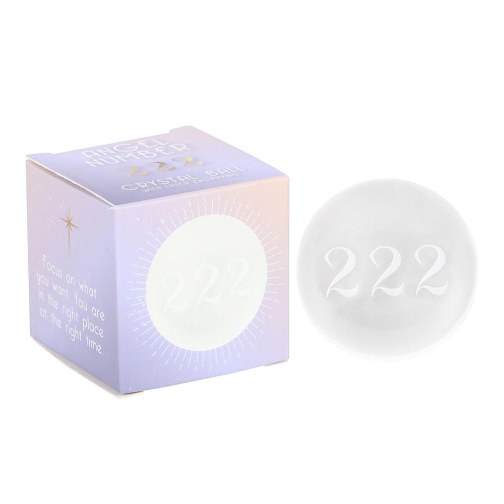 Something Different 222 Angel Number Crystal Ball