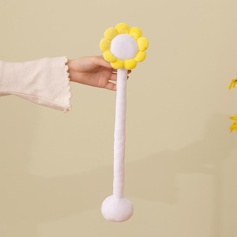42 cm langer Hals Niedliches Haustier Plüschtier, Super Weiches Flauschiges Lockiges Haar Welpen Cartoon Puppe Plüschornament Gemütliches Zuhause Schlafzimmer Dekoration 42cm