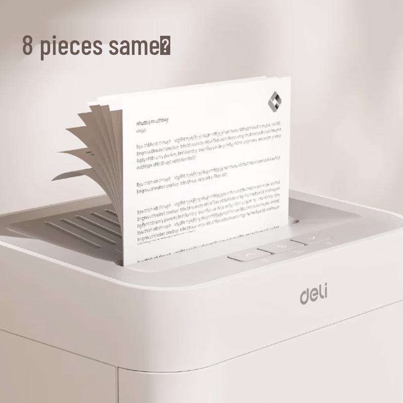 Deli GA666 Level 5 High-Security Paper Shredder CN plug (adapter included)