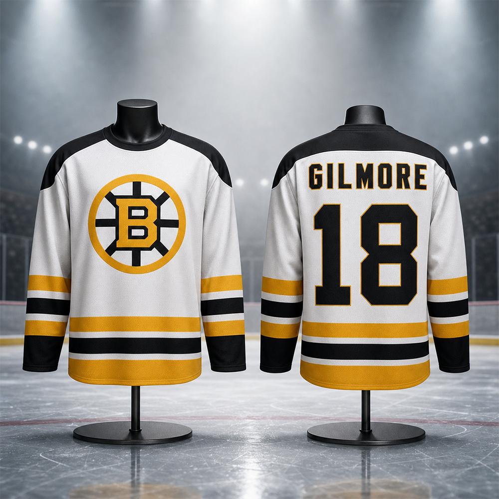 Maglia Unisex Happy Gilmore 2 per Bambino Traspirante Asciugatura Rapida T-shirt Manica Lunga Streetwear Cosplay Maglia da Hockey per Donne Uomini