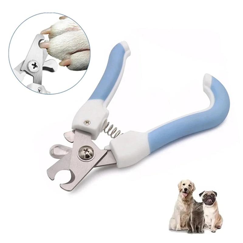 Dog Nail Clipper Scissors Kitten Nail Toe Claw Clippers Trimmer Labor-Saving Grooming Tools for Animals General Pet Supplies