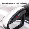 2PCS Car Rearview Mirror Rain Shield Guard Visor for Mitsubishi Outlander Lancer ASX L200 Pajero Exterior Accessories