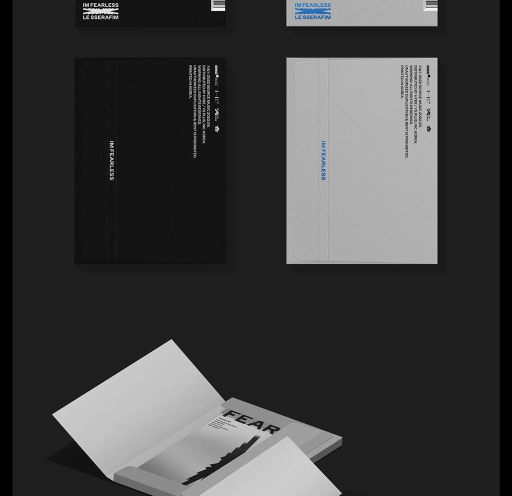 LE SSERAFIM [FEARLESS] 1st Mini Album