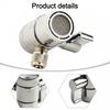 Silver Above Counter Water Filter for 1/4 RO Tubing