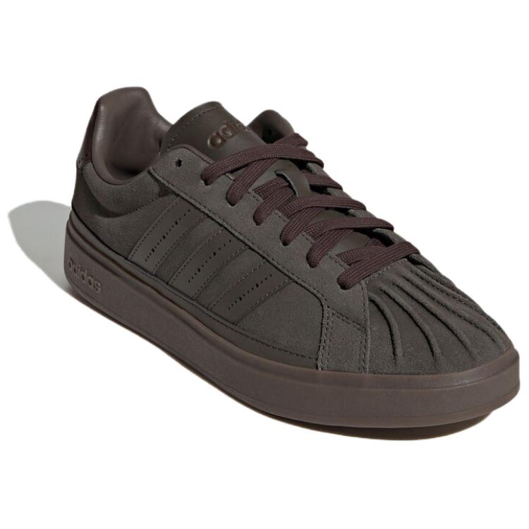 Adidas Street Talk Scspw Comfortable Versatile Skate Shoes Unisex Skate Shoes Dark-Brown KJ7440